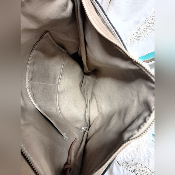 Southwestern Style Suede Backpack - Picture 6 of 7